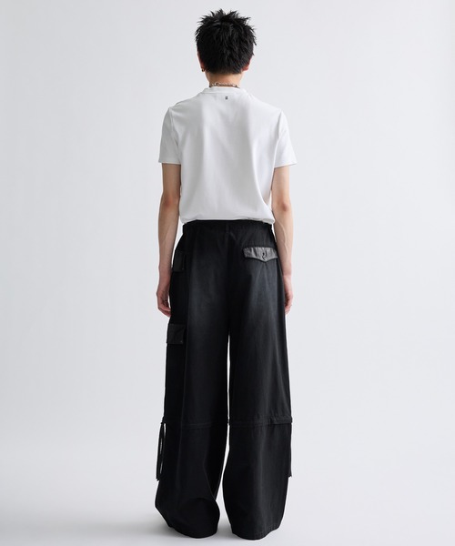 パンツ McQ FW22 HIGH WAIST PANTS (702191_RTB068005) ELEMENT メンズ SHOD PANTS CA05 ロングパンツ 【2025年春夏モデル】