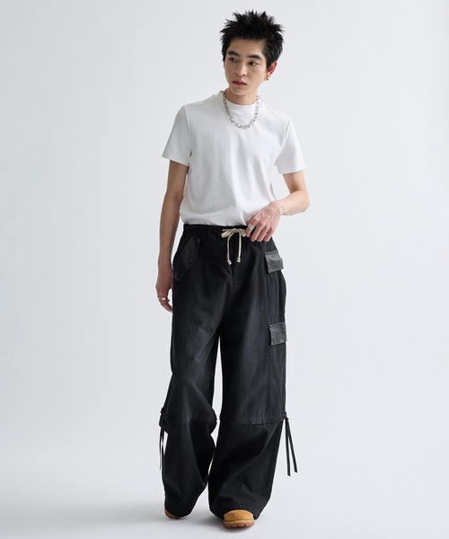 パンツ PROJECTGR PANTS 大阪店WEB限定受注制【Chikashitsu +】zip cargo pants | OUR