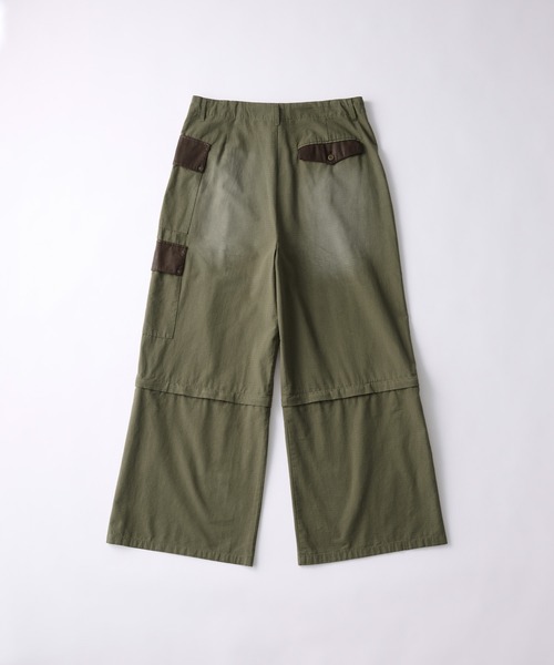 ASYMMETRY CARGO パンツ SLY | ASYMMETRY POCKET CARGO パンツ (パンツ ) |SHEL'TTER