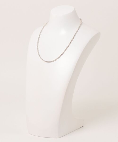 Harpo（アルポ）の「【Harpo/アルポ】シルバー ネックレス ナバホパール ビーズ3mm（ネックレス・レディース・シルバー・FREE）」の2枚目の写真