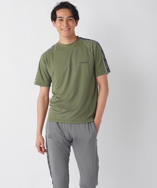 セール】【Kappa】【吸汗速乾/紫外線対策/UVケア】半袖Tシャツ