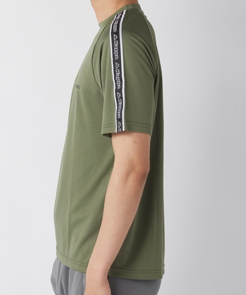 Kappa　サラサラ生地 セール】【Kappa】【吸汗速乾/紫外線対策/UVケア】半袖Tシャツ
