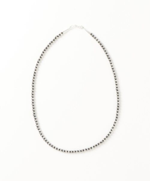 ERICKA NICOLAS BEGAY(エリッカ ニコラス ビゲイ)の「【ERICKA NICOLAS BEGAY】 NAVAJO PEARL NECKLACE / 5-60(ネックレス・メンズ・シルバー系2/シルバー系1・60)」の6枚目の写真
