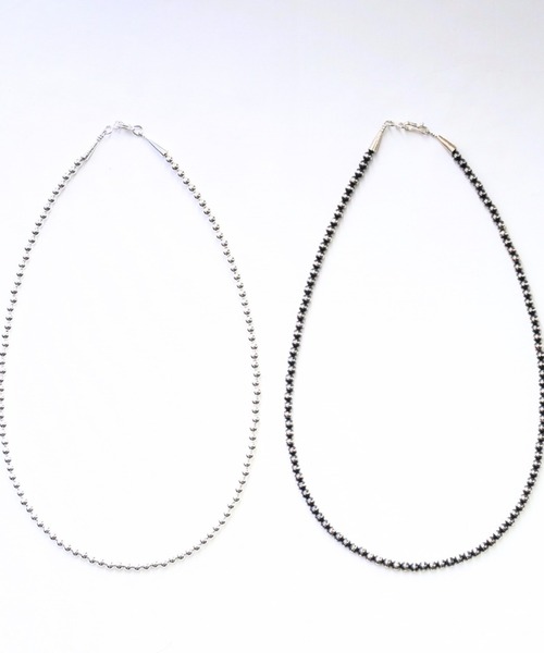 ERICKA NICOLAS BEGAY(エリッカ ニコラス ビゲイ)の「【ERICKA NICOLAS BEGAY】 NAVAJO PEARL NECKLACE / 5-60(ネックレス・メンズ・シルバー系2/シルバー系1・60)」の8枚目の写真