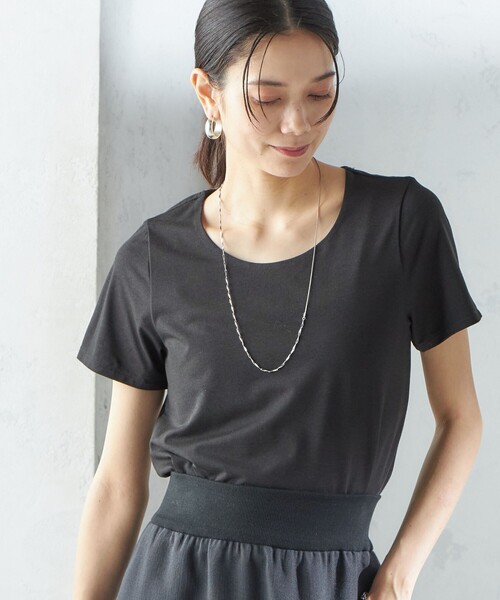 tシャツ 「手洗い可能」SORONA(R) クルーネック TEE レディース 手洗い可能〉SORONA(R) クルーネック TEE（Tシャツ/カットソー