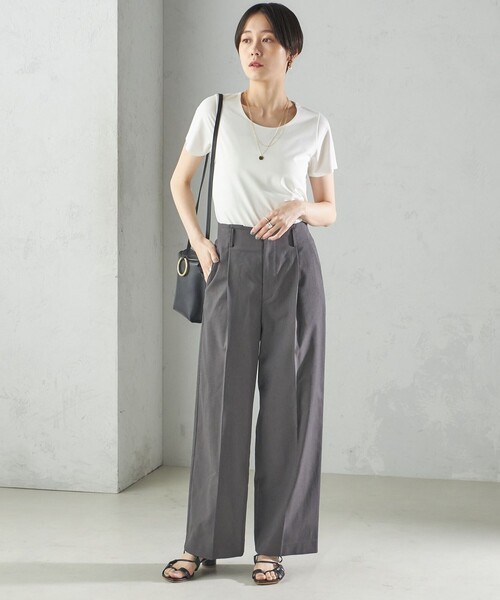 手洗い可能〉SORONA(R) クルーネック TEE（Tシャツ/カットソー