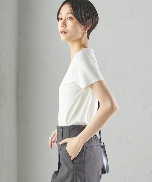 〈手洗い可能〉SORONA(R) クルーネック TEE 手洗い可能〉SORONA(R) クルーネック TEE（Tシャツ/カットソー