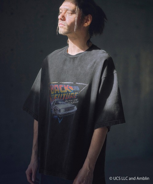ADAM PATEK（アダムパテック）の「ADAMPATEK/ <BACK TO THE FUTURE>DeLoreanT/バックトゥザフューチャーコラボTシャツ（Tシャツ/カットソー・メンズ・ブラック・2/1）」の12枚目の写真