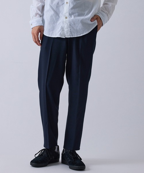  j.n.r.d（ジェー・エヌ・アール・ディー）の「【セットアップ対応】j.n.r.d/ハイストレッチトラウザーパンツ（その他パンツ・メンズ・チャコールグレー/ネイビー・LL/L/M）」の2枚目の写真