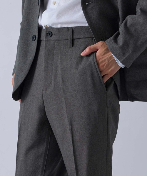  j.n.r.d（ジェー・エヌ・アール・ディー）の「【セットアップ対応】j.n.r.d/ハイストレッチトラウザーパンツ（その他パンツ・メンズ・チャコールグレー/ネイビー・LL/L/M）」の5枚目の写真