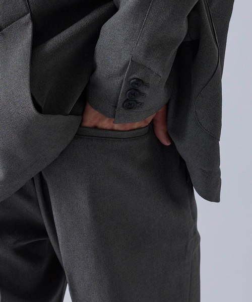  j.n.r.d（ジェー・エヌ・アール・ディー）の「【セットアップ対応】j.n.r.d/ハイストレッチトラウザーパンツ（その他パンツ・メンズ・チャコールグレー/ネイビー・LL/L/M）」の6枚目の写真