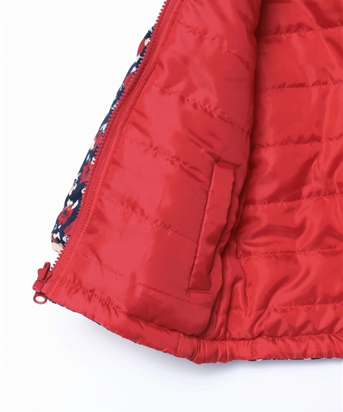 GLOBAL WORK（グローバルワーク）の「撥水機能【キッズ】リバーシブルナカワタジャケット/567629（ナイロンジャケット・キッズ・ピンク/ブルー/グリーン/ライトイエロー・X-LARGE/LARGE/MEDIUM/SMALL）」の14枚目の写真