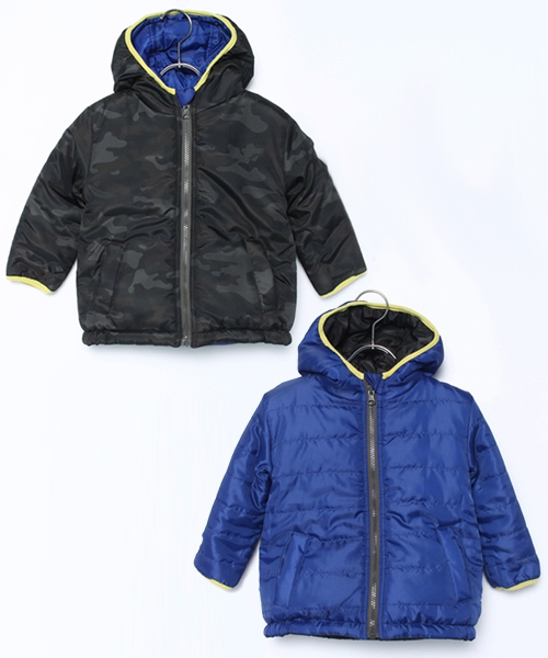 GLOBAL WORK（グローバルワーク）の「撥水機能【キッズ】リバーシブルナカワタジャケット/567629（ナイロンジャケット・キッズ・ピンク/ブルー/グリーン/ライトイエロー・X-LARGE/LARGE/MEDIUM/SMALL）」の21枚目の写真