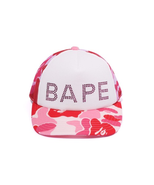 即日発送⭕️　A BATHING APE ベイプ迷彩　カモ　ベースボール　キャップ A BATHING APE（アベイシングエイプ）の「COLOR CAMO NYC LOGO