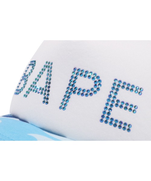 アベイシングエイプ スワロスキー キャップ[美品] A BATHING APE®がSwarovski® 130周年を祝して両ブランドの
