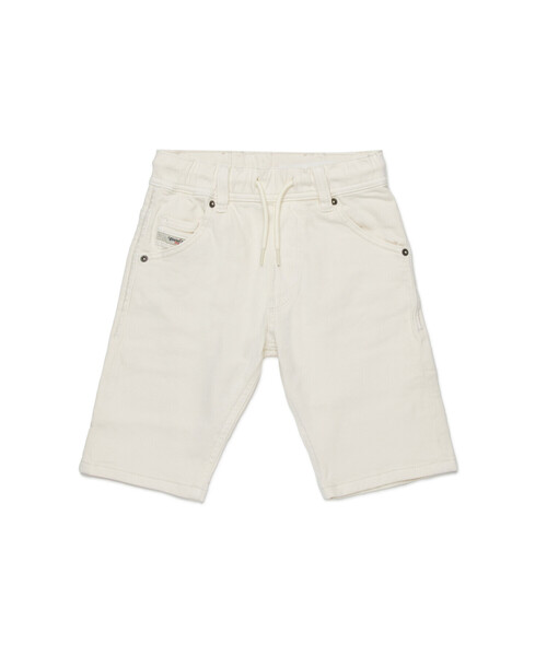 DIESEL（ディーゼル）の「キッズ ショート ジョグジーンズ KROOLEY-NE-J SH JJJ（デニムパンツ・キッズ・グレー/オフホワイト・10Y/14Y/12Y/16Y/4Y/6Y/8Y）」の2枚目の写真