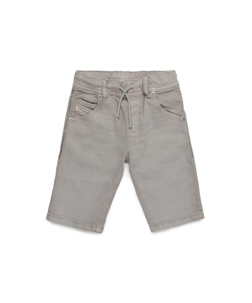 DIESEL（ディーゼル）の「キッズ ショート ジョグジーンズ KROOLEY-NE-J SH JJJ（デニムパンツ・キッズ・グレー/オフホワイト・10Y/14Y/12Y/16Y/4Y/6Y/8Y）」の7枚目の写真