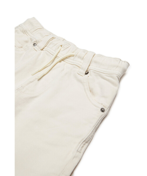 DIESEL（ディーゼル）の「キッズ ショート ジョグジーンズ KROOLEY-NE-J SH JJJ（デニムパンツ・キッズ・グレー/オフホワイト・10Y/14Y/12Y/16Y/4Y/6Y/8Y）」の9枚目の写真