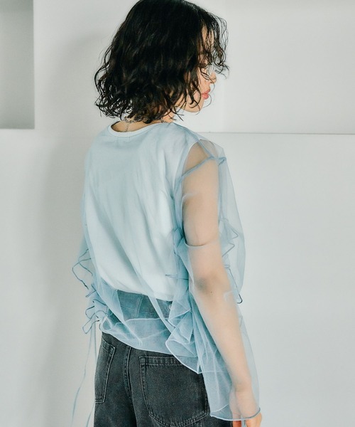 チサメ Never mind the XU / Chikashitsu+｜【XU】design damage knit 3