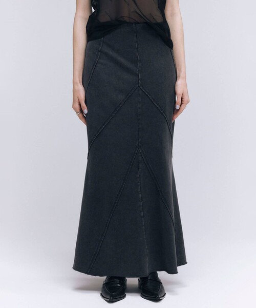 JOSE MOON(ジョゼムーン)の「【JOSEMOON/ジョゼムーン】PIGMENT SWEAT SKIRT/スウェットスカート(スカート・レディース・ダークグレー/グレー・36/38)」の17枚目の写真