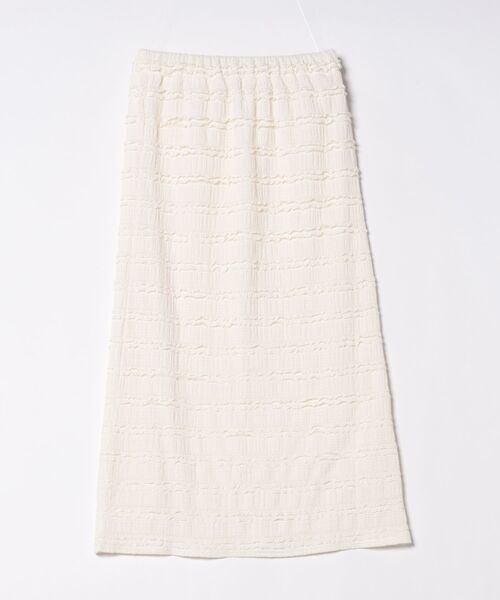 flower（フラワー）の「タイニーフリルスカート2（スカート・レディース・ブラック/アイボリー・FREE）」の3枚目の写真