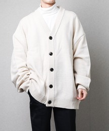 yield（イールド）の「【RS】【Bling Leads】５ゲージ　オーバーサイズカーディガン（カーディガン/ボレロ）」