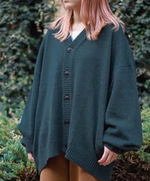 1 to 10 people（ワントゥテンピープル）の「【RS】【Bling Leads】５ゲージ　オーバーサイズカーディガン（カーディガン/ボレロ）」