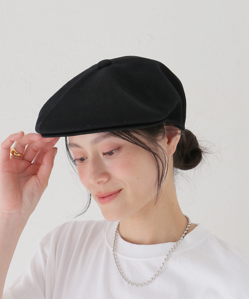 KANGOL(カンゴール)の「KANGOL / カンゴール SMU TROPIC GALAXY(ハンチング/ベレー帽・メンズ・ベージュ/ブラック・LARGE/X-LARGE)」の7枚目の写真