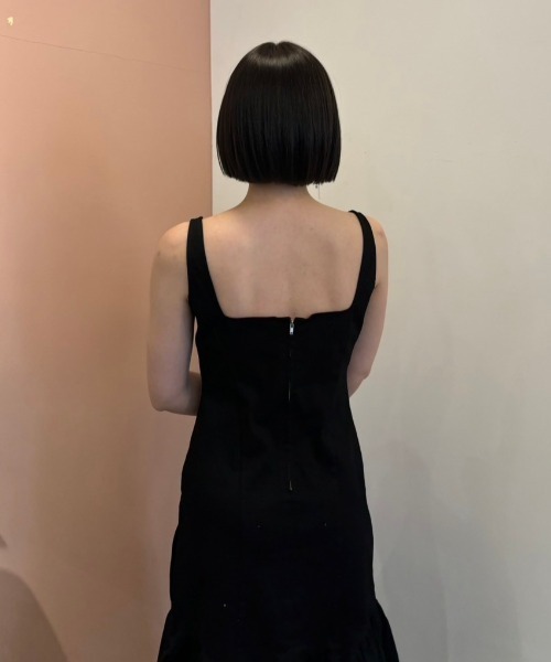 新品HONEY MI HONEY stretch denim one-piece セール】stretch denim one-piece（ワンピース）｜HONEY MI