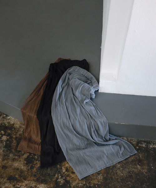 select MOCA(セレクトモカ)の「ニュアンスラインナロースカート(スカート・レディース・ブラック/ブラウン/ライトグレー・FREE)」の17枚目の写真