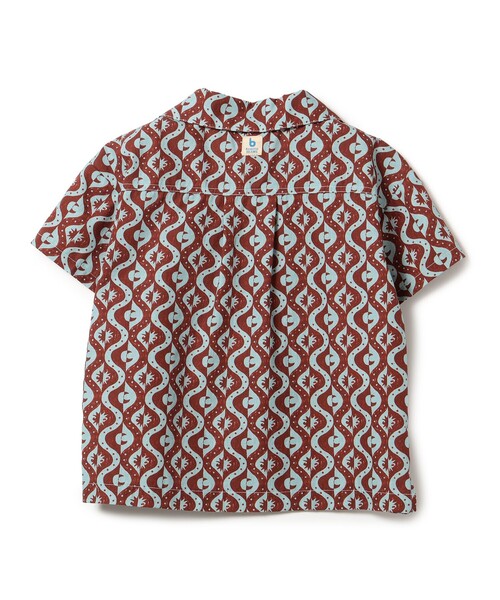 こども ビームス（コドモビームス）の「Beach Party シャツ 2025SS（100～140cm）（シャツ/ブラウス・キッズ・ブラウン系その他/グリーン系その他・100/110/120/130/140）」の13枚目の写真