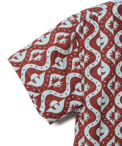 こども ビームス（コドモビームス）の「Beach Party シャツ 2025SS（100～140cm）（シャツ/ブラウス・キッズ・ブラウン系その他/グリーン系その他・100/110/120/130/140）」の15枚目の写真