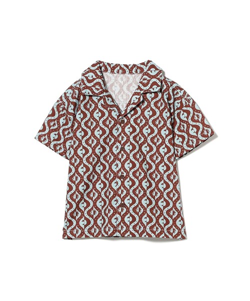 こども ビームス（コドモビームス）の「Beach Party シャツ 2025SS（100～140cm）（シャツ/ブラウス・キッズ・ブラウン系その他/グリーン系その他・100/110/120/130/140）」の20枚目の写真