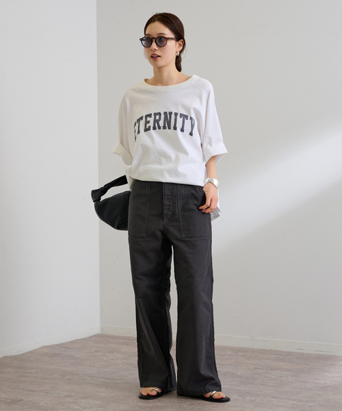 ≪追加≫バックサテンベイカーパンツ（カーゴパンツ）｜FRAMeWORK