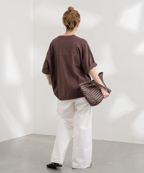 FRAMeWORK（フレームワーク）の「≪追加≫バックサテンベイカーパンツ（カーゴパンツ・レディース・ホワイト/カーキ/ブラック・36/38/40）」の18枚目の写真