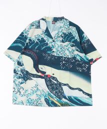 【倭物やカヤ】着る、NIPPON ART 倭の絵シャツM
