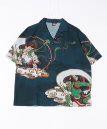 【倭物やカヤ】着る、NIPPON ART 倭の絵シャツM