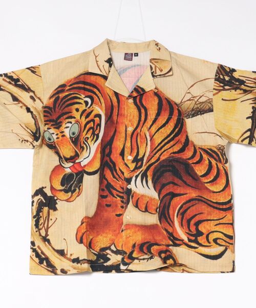 カヤ（カヤ）の「【カヤ】着る、NIPPON ART 倭の絵シャツM（シャツ/ブラウス・メンズ・ダークネイビー/ブラウン/オレンジ/ネイビー/ダークグレー/ベージュ/ブルー/ライトブルー/ブラック/レッド/ピンク/グリーン/その他4/その他5/その他3/その他2/その他1・M）」の22枚目の写真