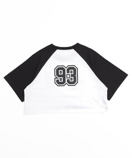 WEGO(ウィゴー)の「WEGO/ラグランショートT(Tシャツ/カットソー・レディース・ブラック/グリーン・MEDIUM/SMALL)」の15枚目の写真