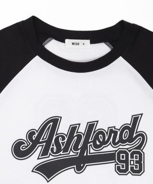 WEGO(ウィゴー)の「WEGO/ラグランショートT(Tシャツ/カットソー・レディース・ブラック/グリーン・MEDIUM/SMALL)」の16枚目の写真