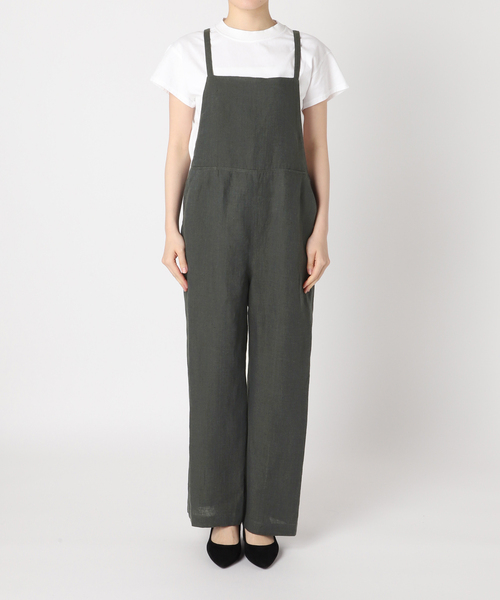 JOURNALSTANDARDrelume No.14フレンチリネンサロペット JOURNAL STANDARD relume｜《追加》手洗い可 / No.14フレンチ