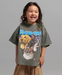 【KIDS】CAT＆DOG Tシャツ