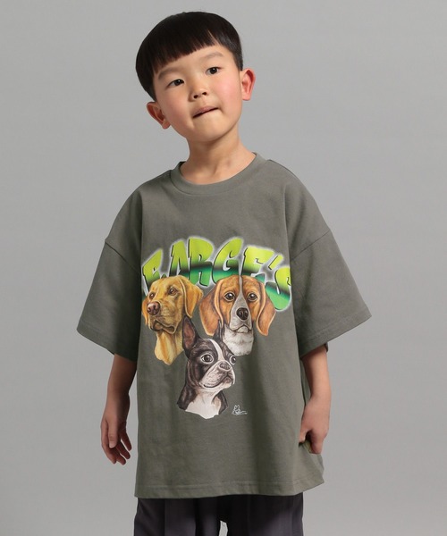 GEORGE'S（ジョージズ）の「【KIDS】CAT＆DOG Tシャツ（Tシャツ/カットソー・キッズ・グレー系その他/グレー系その他2/グレー系その他3・110/130/150）」の7枚目の写真