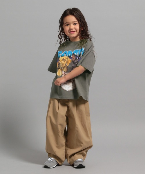 GEORGE'S（ジョージズ）の「【KIDS】CAT＆DOG Tシャツ（Tシャツ/カットソー・キッズ・グレー系その他/グレー系その他2/グレー系その他3・110/130/150）」の9枚目の写真