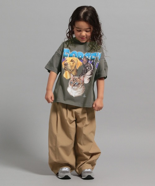 GEORGE'S（ジョージズ）の「【KIDS】CAT＆DOG Tシャツ（Tシャツ/カットソー・キッズ・グレー系その他/グレー系その他2/グレー系その他3・110/130/150）」の14枚目の写真