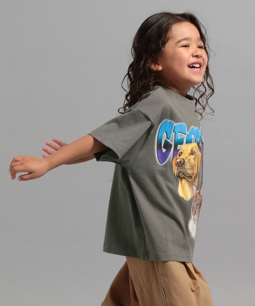 GEORGE'S（ジョージズ）の「【KIDS】CAT＆DOG Tシャツ（Tシャツ/カットソー・キッズ・グレー系その他/グレー系その他2/グレー系その他3・110/130/150）」の15枚目の写真