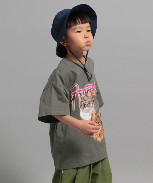 GEORGE'S（ジョージズ）の「【KIDS】CAT＆DOG Tシャツ（Tシャツ/カットソー・キッズ・グレー系その他/グレー系その他2/グレー系その他3・110/130/150）」の20枚目の写真
