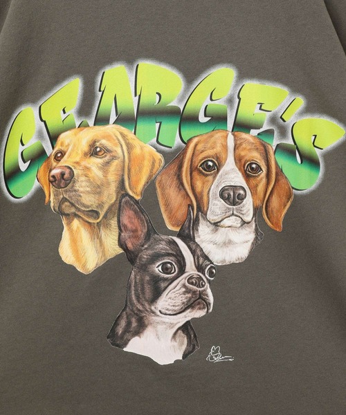 GEORGE'S（ジョージズ）の「【KIDS】CAT＆DOG Tシャツ（Tシャツ/カットソー・キッズ・グレー系その他/グレー系その他2/グレー系その他3・110/130/150）」の21枚目の写真