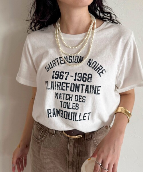 fredy emue(フレディエミュ)の「パール/メタルマルチロングネックレス(ネックレス・レディース・シルバー/オフホワイト・FREE)」の2枚目の写真