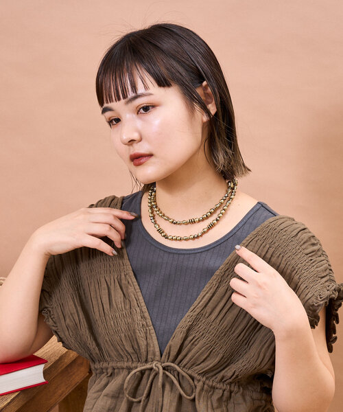 CIAOPANIC TYPY（チャオパニックティピー）の「【yuccA】マンテルロングネックレス（ネックレス・レディース・ゴールド/シルバー・ONE SIZE）」の11枚目の写真